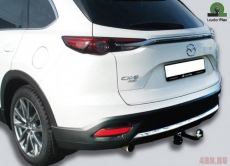 ТСУ для Mazda CX-9 2017- без выреза бампера. Нагрузки 1500/75 кг (без электрики в комплекте)